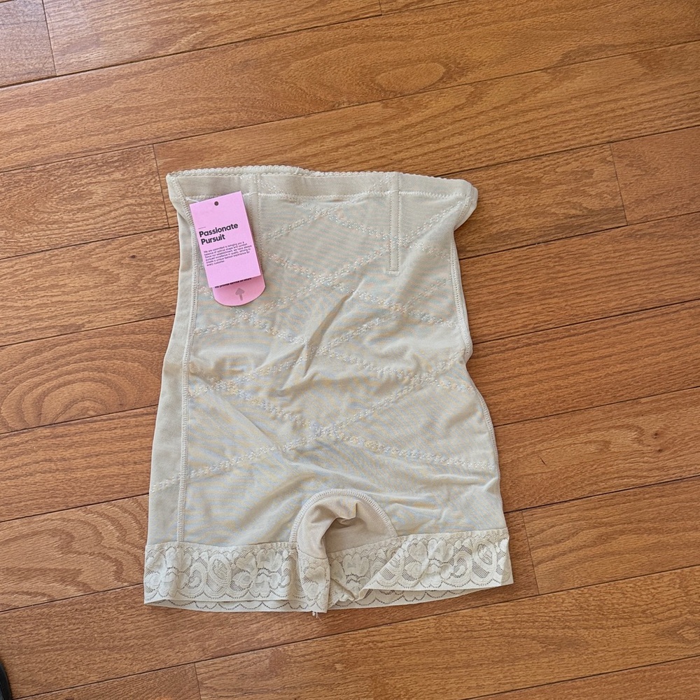 Beige Shapewear Shorts medium